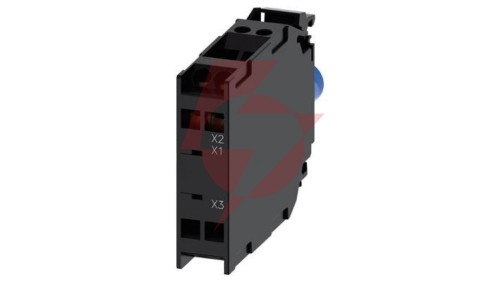 Oprawka blok LED 3 kolory czerwony-żółty-zielony 24V AC-DC montaż czołowy przył sprężynowe SIRIUS ACT 3SU1401-1BB24-3AA0