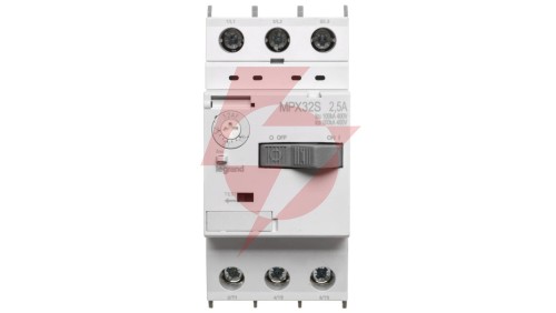 Wyłącznik silnikowy 3P 0,75kW 1,6-2,5A MPX3 32S 417306