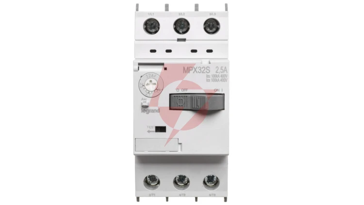 Wyłącznik silnikowy 3P 0,75kW 1,6-2,5A MPX3 32S 417306