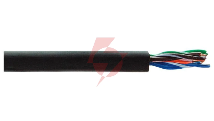 Kabel teleinformatyczny żelowany U/UTPw kat.5e 4x2x0,5 /305m/