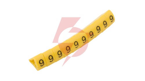 Oznacznik przewodów OZ-2/9 żółty E04ZP-01020401000 /100szt./
