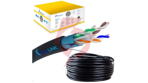 Kabel sieciowy skrętka 305M Extralink CAT6 FTP (F/UTP) Zewnętrzny żelowany