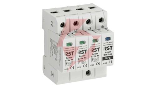 Ogranicznik przepięć T1 + T2 RST Power T1 + T2 3+1 275V FM 801 418