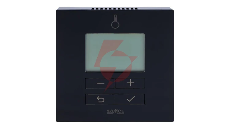 REGULATOR TEMPERATURY DOBOWY, BATERYJNY, RADIOWY TYP: LBW-22 CZARNY