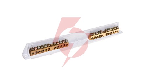 Wspornik z zaciskami PE/N 2x11 zacisków Volta VZ724