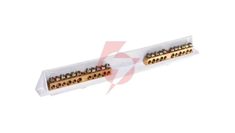 Wspornik z zaciskami PE/N 2x11 zacisków Volta VZ724