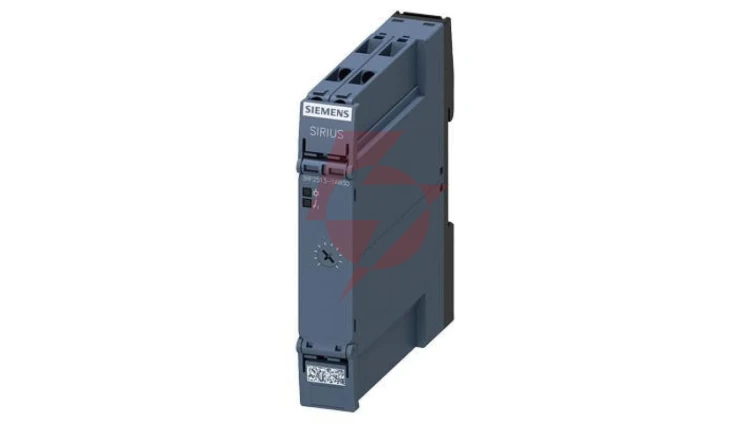 Przekaźnik czasowy 1P 5-100s 12-240V AC-DC LED opóźnione załączanie przył śrubowe 3RP2513-1AW30
