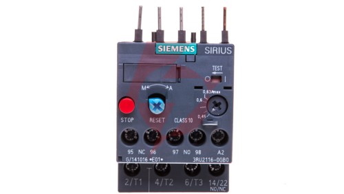 Przekaźnik termiczny 0,45-0,63A S00 3RU2116-0GB0