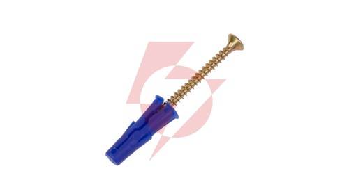 Kołek uniwersalny Rawlplug 8 mm do podłoży pełnych i otworowych UNO-08+450 /100szt./