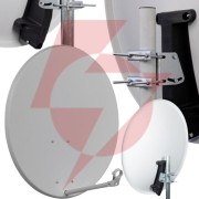 CZASZA ANTENA 80 CM JASNA (ASC-800M-J); 387