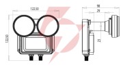 KONWERTER INVERTO MONOBLOCK TWIN; 7235
