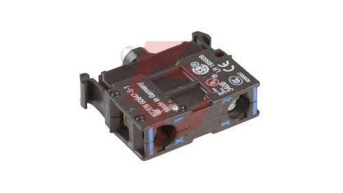 Oprawka z LED niebieska 230V AC M22-LED230-B 218059