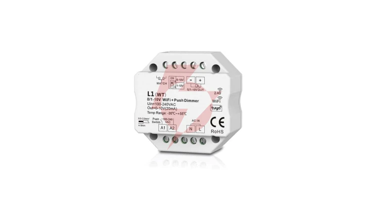 Odbiornik LED 0/1-10V (ZigBee) Skydance - Mono - 230VAC - L1(WZ)