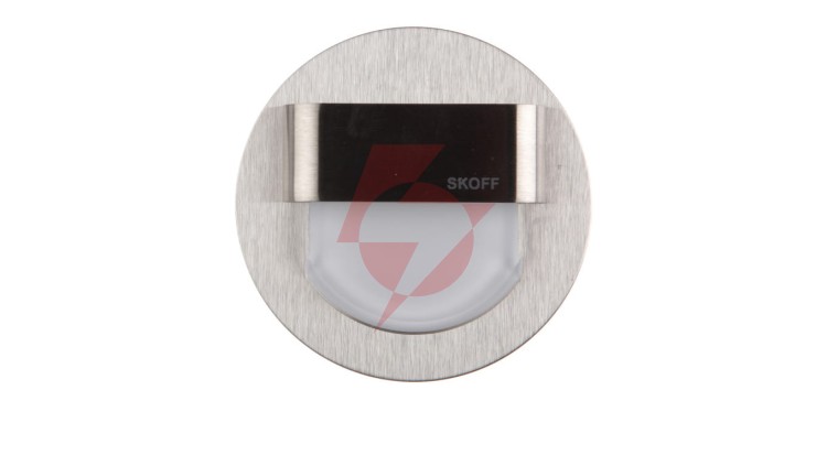 Oprawa przyschodowa RUEDA LED Light 10 V DC 0,8 W IP 20 6500 K szlif Inox