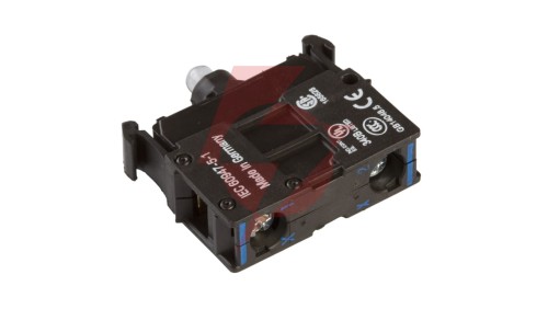 Oprawka z LED niebieska 12-30V AC/DC M22-LED-B 218057