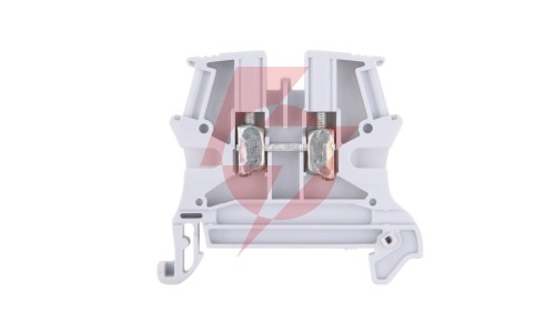 Złączka szynowa 2-przewodowa 4mm2 szara VIKING 037161