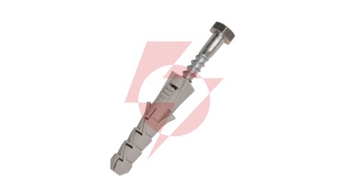 Kołek rozporowy Koelner FIX-12/60 12×60 mm - do montażu szafek, uchwytów i instalacji (50 szt.)