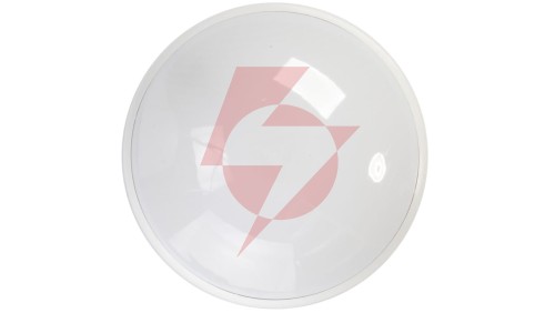 Plafoniera CAMEA 1x75W E27 230V IK10 IP44 Ikl. fi300mm kl.mleczny 140938