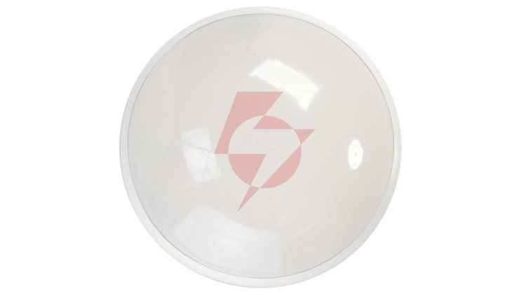 Plafoniera CAMEA 1x75W E27 230V z czujnikiem RCR IK10 IP44 Ikl. kl.mleczny 202452