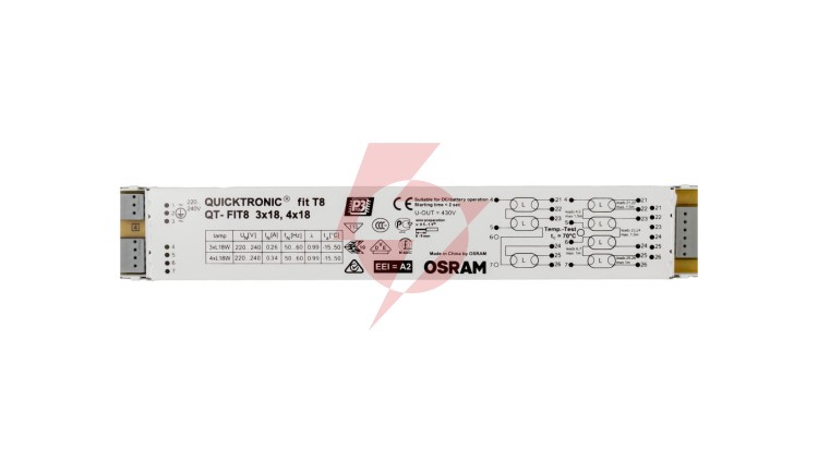 Statecznik elektroniczny QT-FIT8 3/4x18W QUICKTRONIC 4008321294302