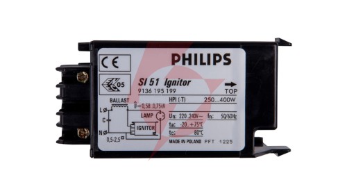 Układ zapłonowy 250-400W SI 51 do lamp metalohalogenkowych HPI 913619519966