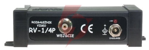 Rozgałęźnik wideo rv-1/4p