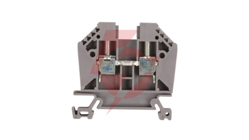 Złączka szynowa 2-przewodowa 6mm2 szara EURO 6/35 43401
