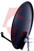 Czasza antena 80 cm ciemna (asc-800m-c); 8881