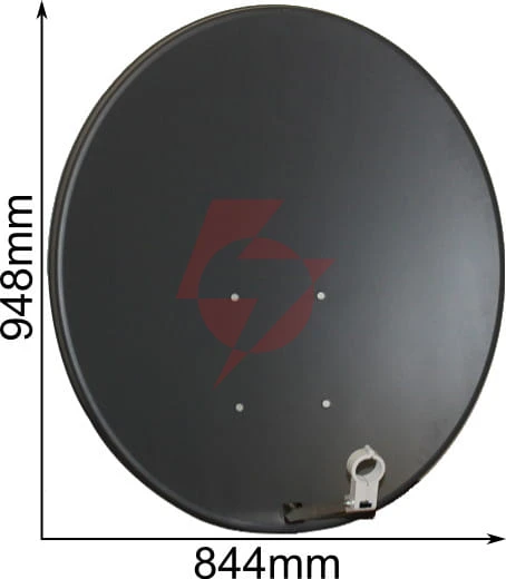 Czasza antena 90 cm ciemna (cor-900sae-c); 8883
