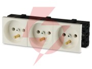 Gniazdo 3m elektryczne potrójne