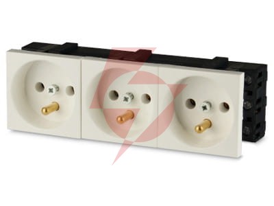 Gniazdo 3m elektryczne potrójne