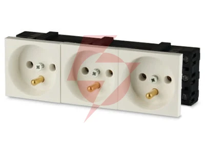 Gniazdo 3m elektryczne potrójne