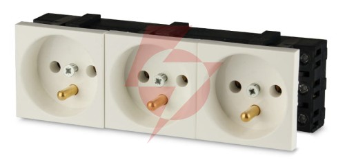 Gniazdo 3m elektryczne potrójne