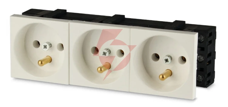 Gniazdo 3m elektryczne potrójne