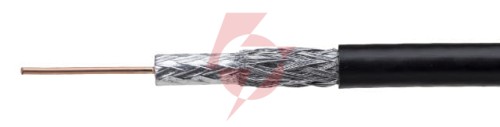Przewód koncentryczny triset-113 75 om pe+żel fca klasa a 1,13/4,8/6,8 100 db