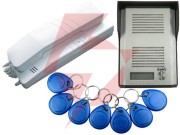 Domofon eura adp-41a3 1-rodzinny z czytnikiem rfid (rl-3203id)