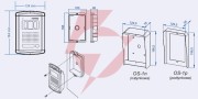 Panel zew. z kam. commax drc-4cans; 9978
