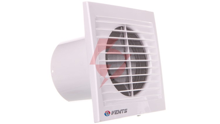 Wentylator łazienkowy fi 100 230V 14W 95m3/h 35dB z wyłącznikiem czasowym (STYL WC) 100ST