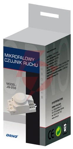 Mikrofalowy czujnik ruchu orno or-cr-208