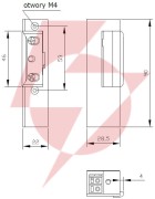 Zaczep elektra r3 z pam. z blok. lewy; 1342