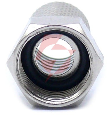Złącze f 6.8 mm z uszczelką