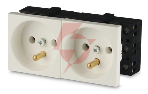 Gniazdo 2m elektryczne podwójne