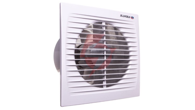 Wentylator domowy fi 150 230V 20W 240m3/h 33dB ścienny z wyłącznikiem czasowym (STYL WC) 150ST
