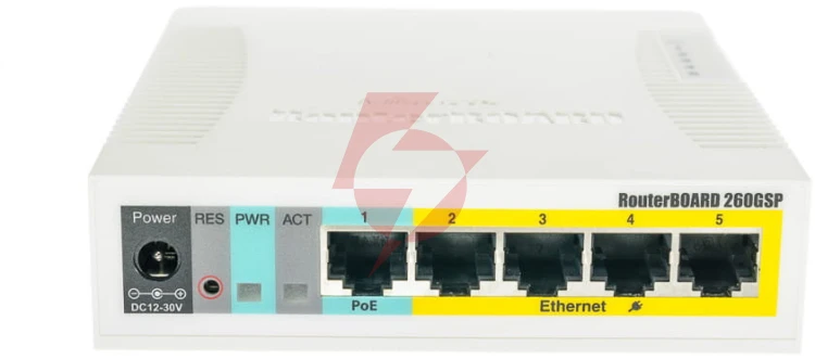 Mikrotik routerboard css106-1g-4p-1s (rb260gsp)