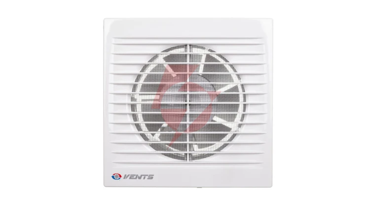 Wentylator domowy fi 125 230V 16W 180m3/h 35dB ścienny z wyłącznikiem czasowym (STYL WC) 125ST