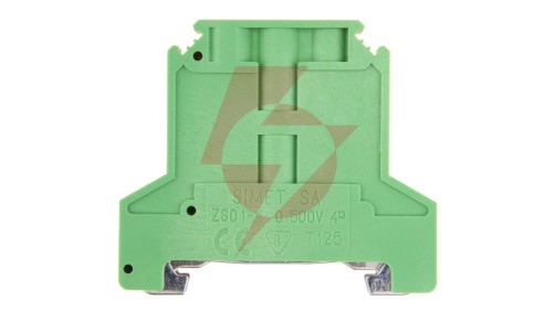 Złączka szynowa ochronna 4mm2 zielono-żółta ZSO1-4.0 14313319