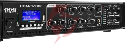 Wzmacniacz hqm2120bc radio fm/mp3/bluetooth 120w