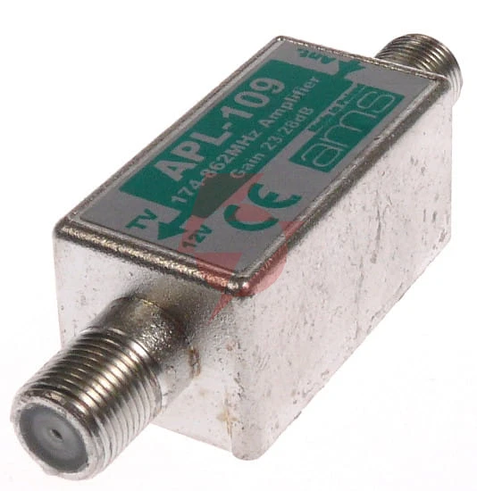 Wzmacniacz ant. apl-109e 27/29db ekranowany