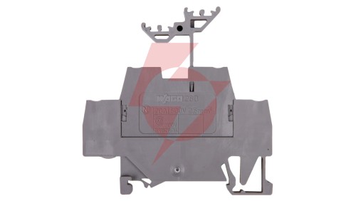 Złączka szynowa 2-piętrowa 2,5mm2 szara 280-519