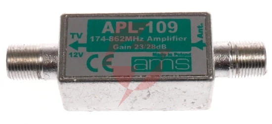 Wzmacniacz ant. apl-109e 27/29db ekranowany